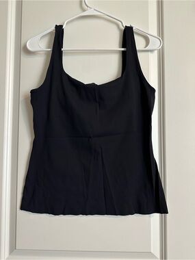 Nike Yoga Black Scoop Neck Tank Top